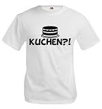 T-Shirt Kuchen?!-S-White-Black