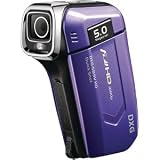 QuickShots DXG-5B9V Digital Camcorder - 2.4 LCD - CMOS - Full HD - Lavender