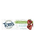 Tom's of Maine Natural Fluoride-Free Toothpaste for Children, Silly Strawberry, 4-Ounce Tubes  (Pack of 6)
