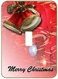Light Switchplate Cover - Single Toggle - Metal-Designer Switch Plate: Christmas - Xmas - (SCSXM-014)