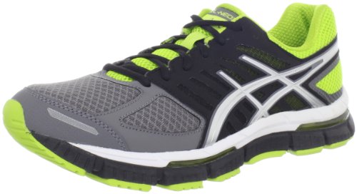 ASICS Men's Gel-Neo33 2 Running Shoe,Titanium/Lightning/Lime,8.5 M US ASICS Men's Gel-Neo33 2 Running Shoe,Titanium/Lightning/Lime,8.5 M US