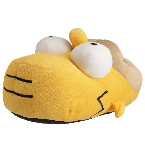 Simpsons Men's Homer Head Novelty Slippers Yellow 8/9 UK