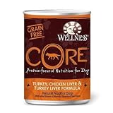 Wellness CORE Turkey, Chicken Liver & Turkey Liver Canned Dog Food