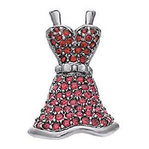 Red Dress Pin, Swarovski 1513952