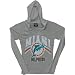 Miami Dolphins - Distressed Logo Ladies Hooded Long Sleeve