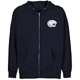 NCAA South Alabama Jaguars Youth Navy Blue Logo Applique Full Zip Hoody