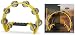 Stagg Music EZ Grip Tambourine - Yellow