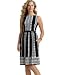 Apparel : London Times Sleeveless Chain-Print Dress