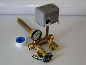 pressure switch well tank water installation tee pump kit square m4 parts plumbing lead accessories wellpumpsystem