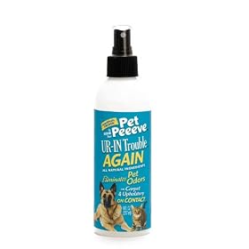 Pet Peeeve UR-IN Trouble AGAIN Pet Odor Eliminator, 8 Ounce