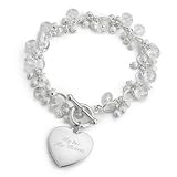 Personalized Crystal Flutter Bracelet and Jewelry Box Gift