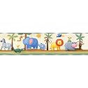 RoomMates RMK1137BCS Jungle Adventure Peel & Stick Border