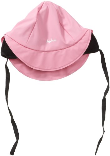 Playshoes Unisex - Kinder M&uuml;tze 408950 Regenm&uuml;tze mit Fleece-Futter, Gr. 49, Rosa (14 rose Preisvergleich