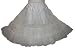 Apparel : New White Tea Length Crinoline Slip Pageant Flower Girl
