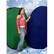 DMKFoto Large Collapsible Background Chromakey Blue/Green Dual Color DMKFoto Large Collapsible Background Chromakey Blue/Green Dual Color