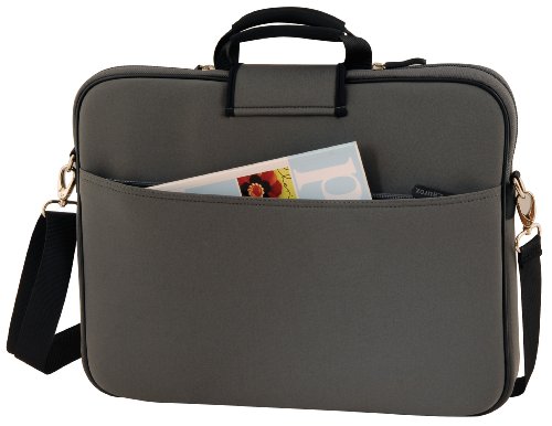 Laurex 17 Inch Laptop/Notebook Sleeve Case Bag with Handle & Shoulder Strap - Gun Metal Laurex 17 Inch Laptop/Notebook Sleeve Case Bag with Handle & Shoulder Strap - Gun Metal