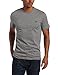 Fred Perry Men's Crew-Neck Plain T-Shirt
