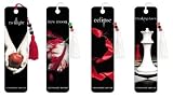Twilight Book Cover Set (4) - Collector's Beaded Bookmark