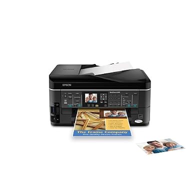 Epson WorkForce 630 Wireless Inkjet All-in-One Printer - Black