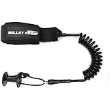 'STORM' Coiled PRO Body Board Wrist Leash by BULLET PROOF SURF
