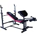 Spartan Sports Mid Width Folding Bench with Preacher Curl
