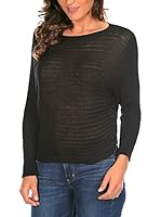 Bleu Marine Jersey Jessie (Negro)