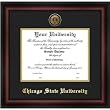 Chicago State University Gold Embossed Medallion 18x14 Diploma Frame