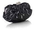 Jane Shilton Crystal Mini Faux Patent Leather Occasion Frame Clutch Bag
