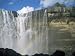 Waterfall and Rainbow, Salta Del Laja, Chile, South America Art Photographic Poster Print by Aaron McCoy, 12x9