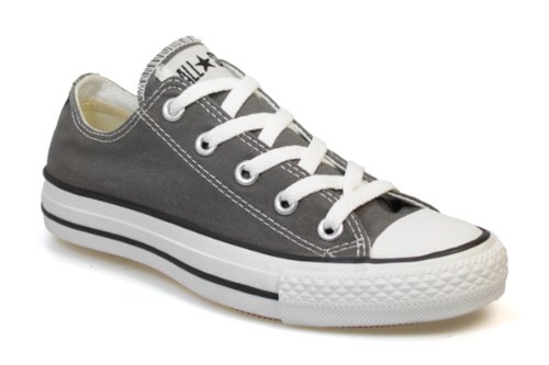 Converse Chuck Taylor A/S Seasonal Ox Unisex Grey Canvas Trainers, 10 UK
