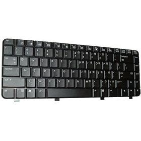 HQRP Replacement Laptop Keyboard for HP Compaq V3000, DV2000, DV2100