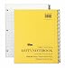TOPS Lefty Kraft Cover Notebook, 9 x 11 Inch, College Rule, 80 Sheets, Assorted Colors (65128)