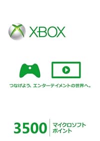 Xbox Live 3500 マイクロソフト ポイント カード【プリペイドカード】(NEW)