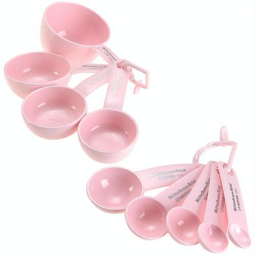 KitchenAid Cook For The Cure Measuring Tool Set, Pink