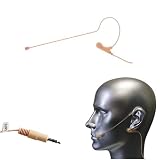 Av-jefe Avl-670sp Earhook Mini Headset Microphone 3.5mm Stereo Plug Connector