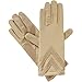 isotoner Women’s Spandex Touchscreen Cold Weather Gloves with Warm Fleece Lining and Chevron Details