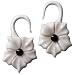 Pair of Bone with Black Water Buffalo Horn with Bone Hooks - BY27B: 10g
