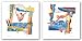 Dive In-Water World Set by Melissa Markell 12.25"x13.5" Art Print Poster