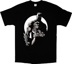 Batman The Dark Knight Moon Black T-shirt Tee