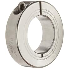 Ruland MCL One-Piece Clamping Shaft Collar, Metric