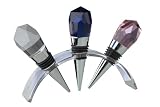 from Epicurean Crystal bottle stoppers - assorted colours