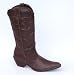 Garage Shoes - Kinnock - Women's Medium Heel Boot - Brown Size 7 UK