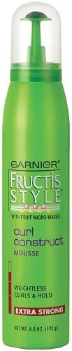 Garnier Fructis Style Curl Construct Mousse, Extra Strong-6.8 fl oz (192 g)