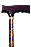 Folding Travel Cane Paisley