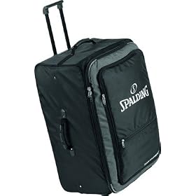 SPALDING Team Suitcase Trolley schwarz