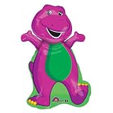Barney Shaped 34 Mylar Balloon