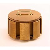 Oak 200 Poker Chip Capacity Carousel