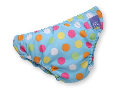 Bambino Mio Swim Nappy - Blue Spot - Large