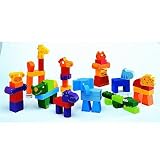 DJECO Wooden Blocks - Creanimaux