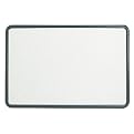Contemporary Decor Fashion Bulletin Board, 3'x2', Graphite Finish/Graphite Frame QRT699370